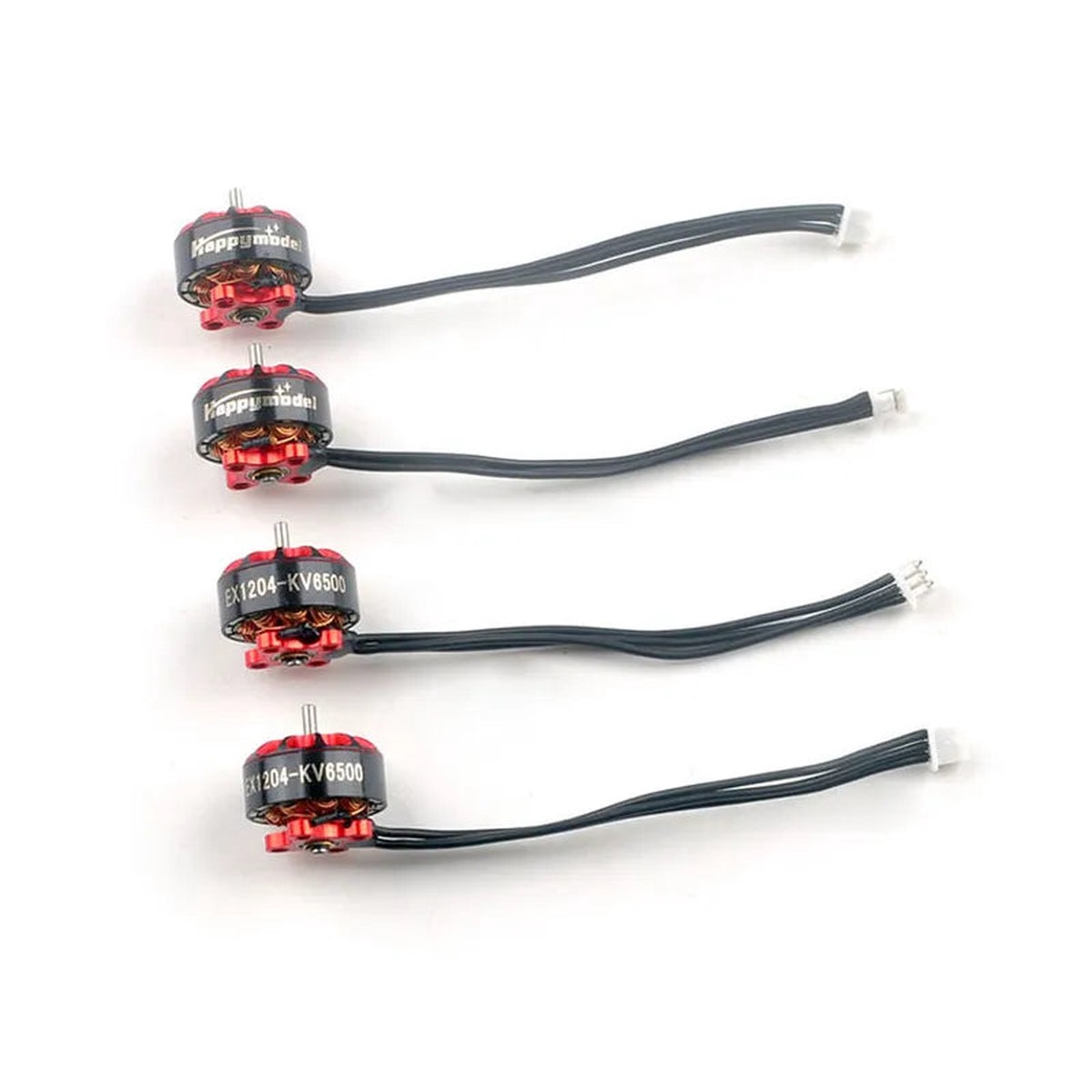 4PCS HappyModel EX1204 – 6500KV 2-3S 5000KV 2-4S Brushless Motor for RC FPV Racing Freestyle Cinewhoop Ducted Drones DIY Parts