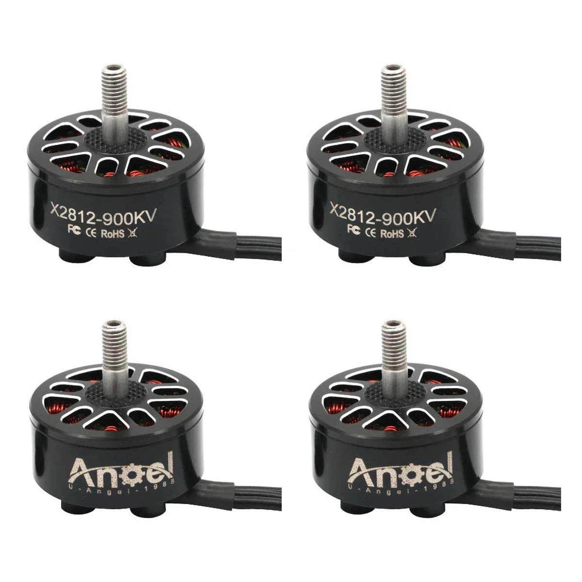 4PCS X2812 900KV 1115KV 3-6S Brushless Motors for 7″-9″ FPV Long Range Racing Drones RC Multirotor Airplane DIY Parts