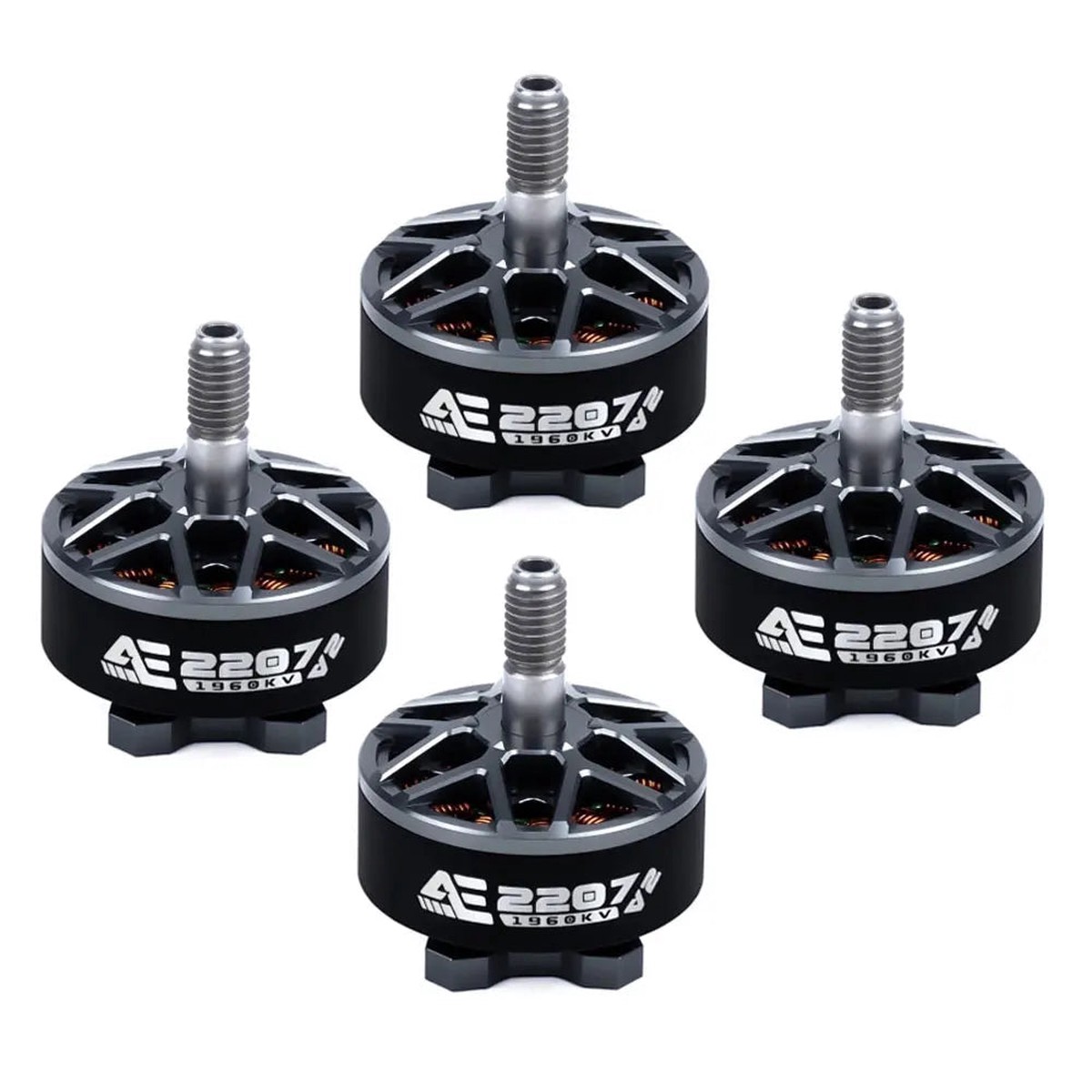 AxisFlying AE2207 V2 1860KV 1960KV 4-6S Brushless Motor with 5mm Shaft for 5 Inch FPV Freestyle Drone