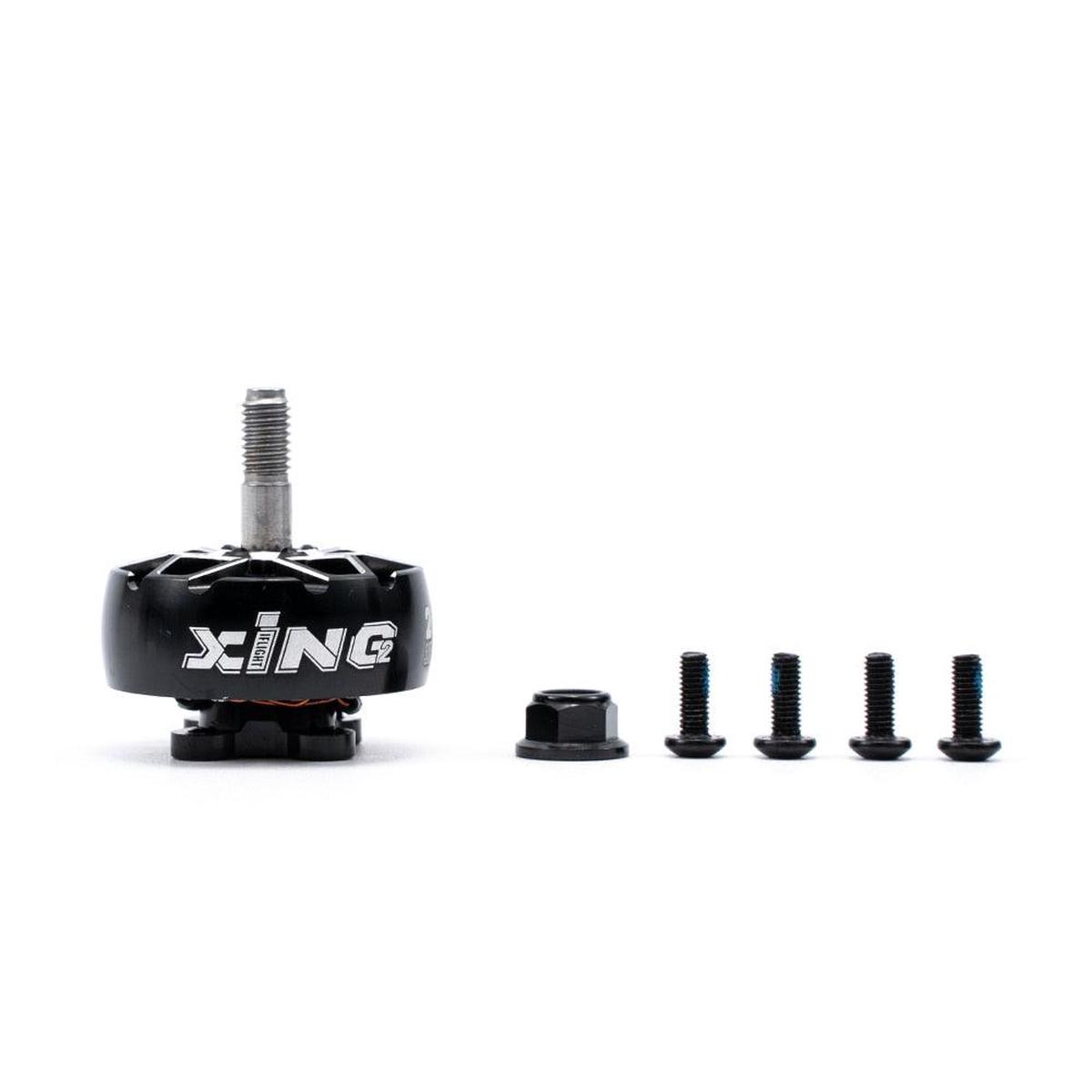 iFlight XING2 2506 1500KV / 1850KV FPV Long Range FPV Motor – Black with 5mm titanium alloy shaft for FPV parts