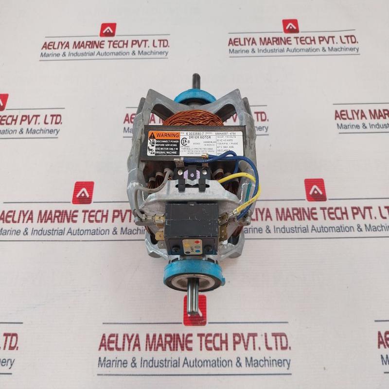 MAYTAG S58NXEET-4784 DRYER MOTOR 63033580-7 115V 60Hz