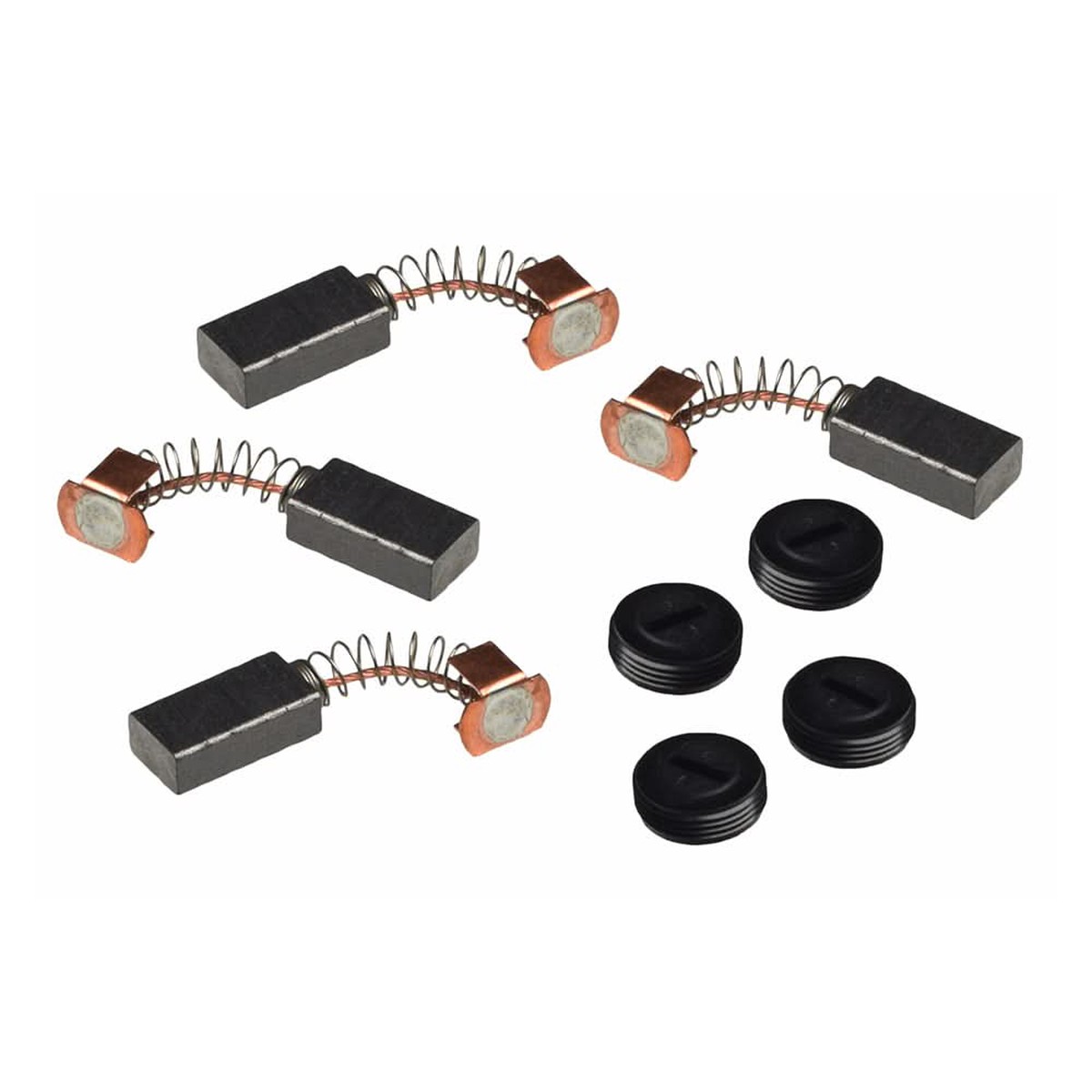 Motor Brush & Cap Assembly for Invacare Power Chairs with 4-Pole Motors