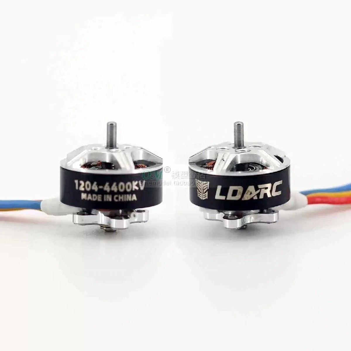 1/4PCS LDARC 1204 4400KV Brushless Motor for 2-Inch FPV Racing Drone 34S LiPo, 1.5mm Shaft, 9x9mm Mount