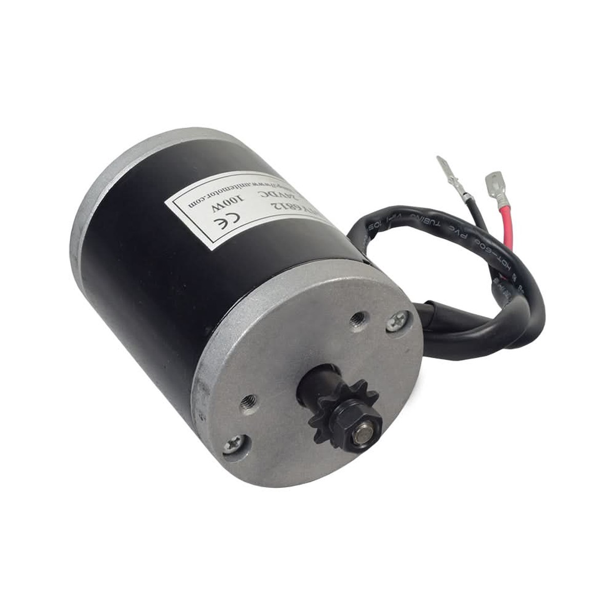 24 Volt 100 Watt MY6812B Electric Motor with 9 Tooth #25 Chain Sprocket