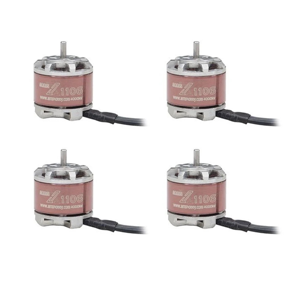 4PCS ARRIS 1106 4000KV Micro Brushless Motor for 2-2.5Inch FPV Racing Drone