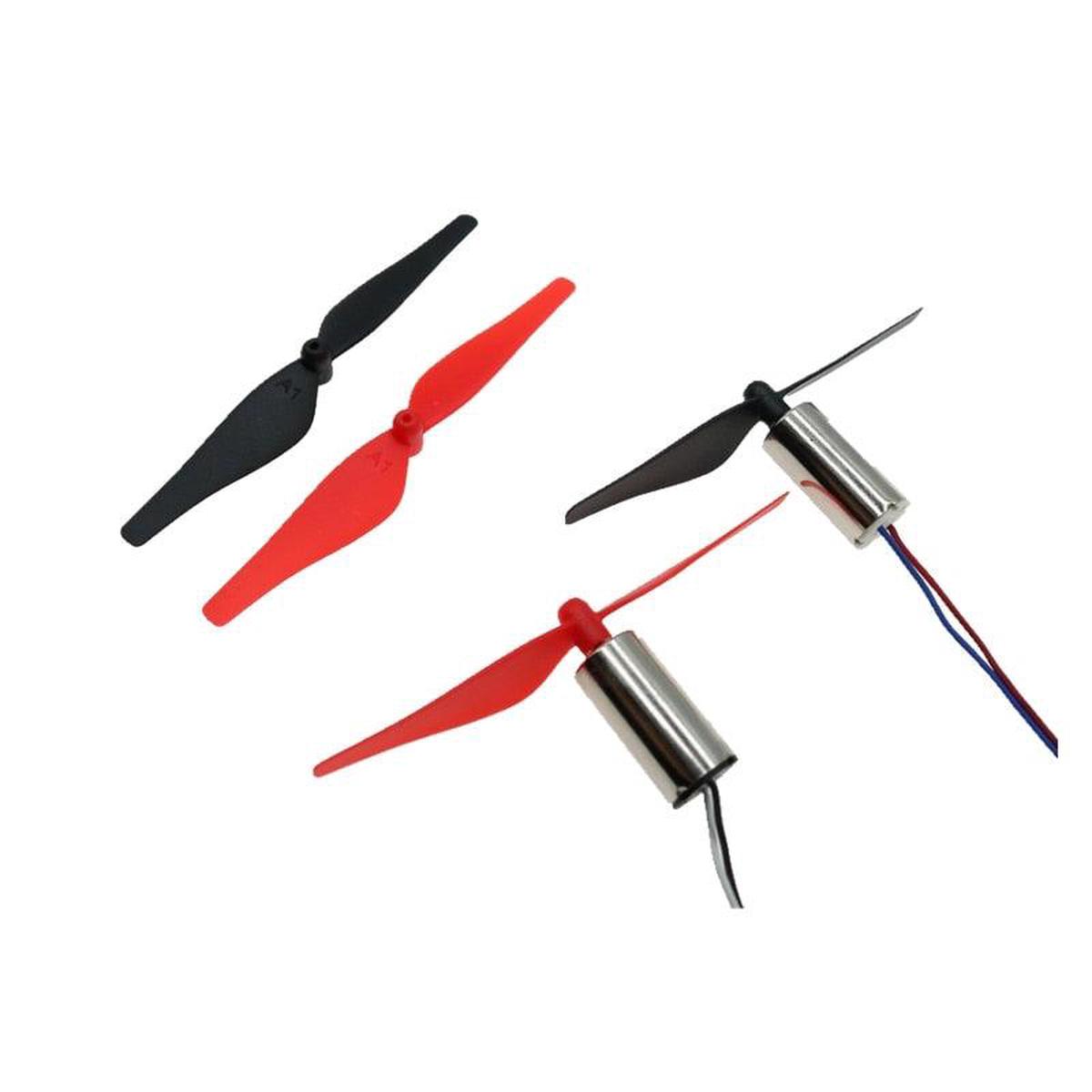 DC3.7V 10*20MM High torque 40000RPM Micro 1020 Coreless Brushless Motor and 76MM Propeller for RC Four-rotor Aircraft