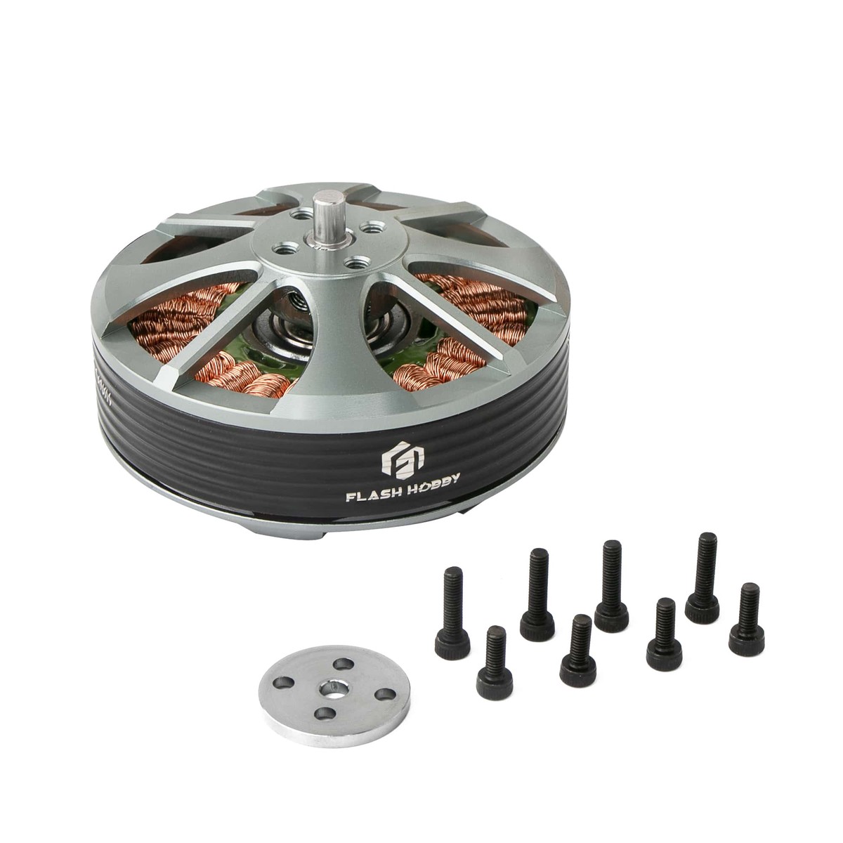 Flashhobby 5208 Brushless DC Motor 330KV/400KV, 60x28mm, 197g, 24N22P for 15-18in Props
