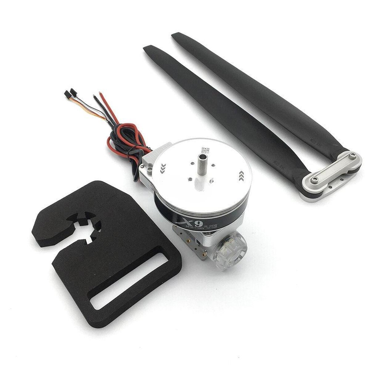 Hobbywing X9 Power System – 9616 110KV 12-14S with ESC+Propeller+Motor ComBo for 10L16L/22L multirotor Agriculture Drone