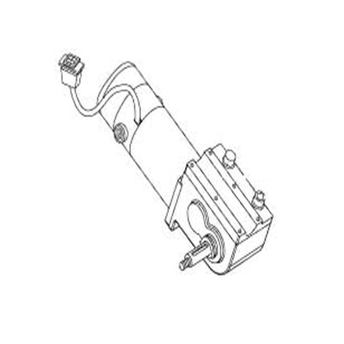 Left Motor Assembly for Jet 7 Manufactured Prior to October 8, 2003 (DRVASMB1414)