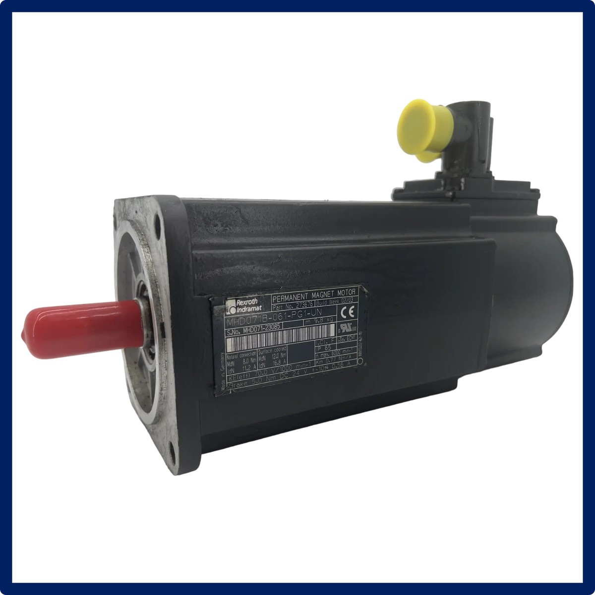 MHD Synchronous Motor | MHD071B-061-PG1-UN | Refurbished | In Stock!