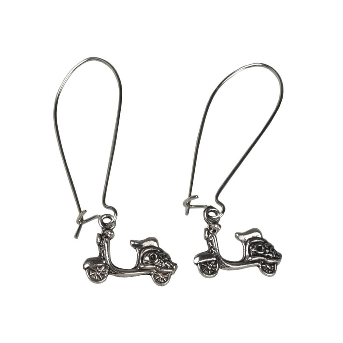 Motor Scooter Earring Set