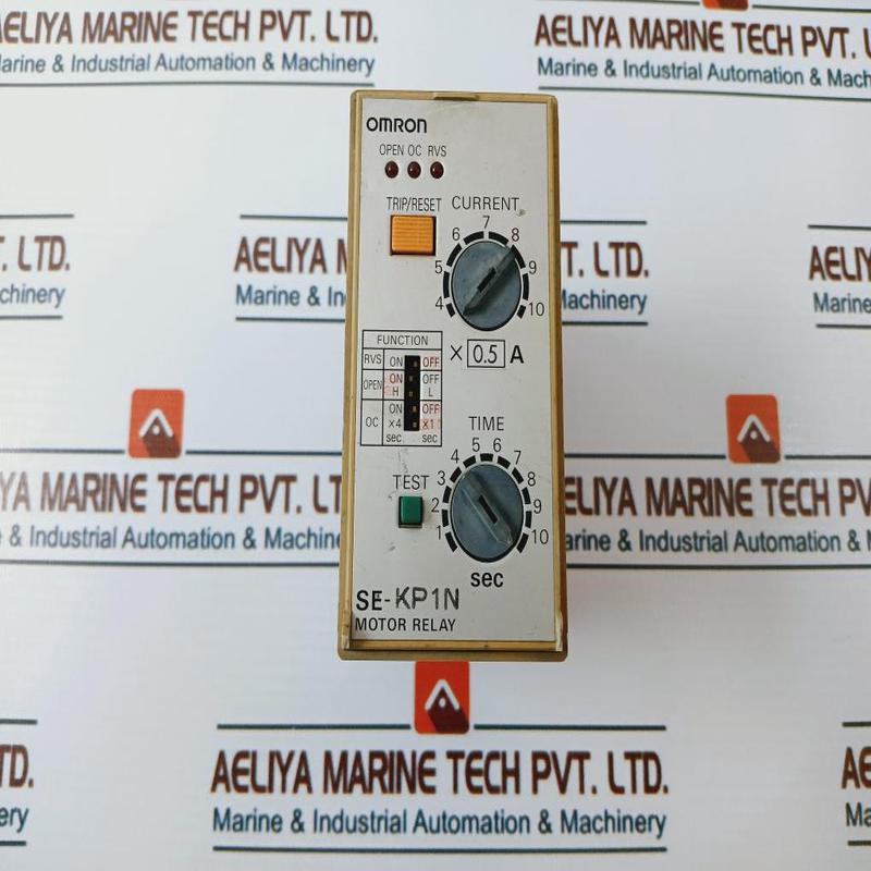 Omron SE-KP1N Motor Relay 1-10 Sec 100/110/120VAC