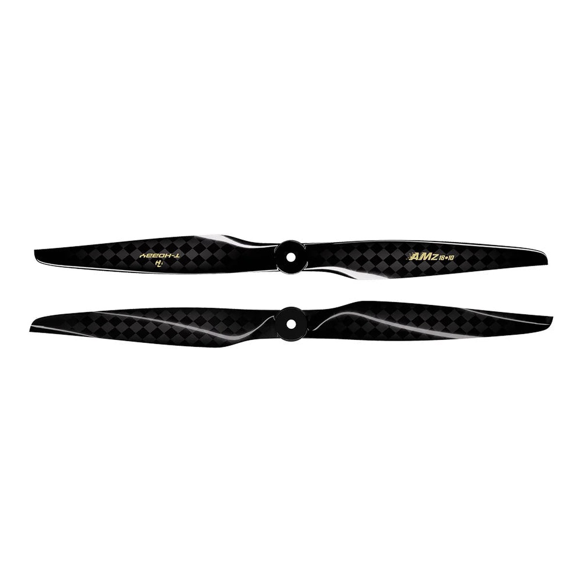 T-Hobby AMZ18*10 Carbon Fiber Propeller for 65″-69″ 3D Planes, 18inch Diameter / 10inch Pitch