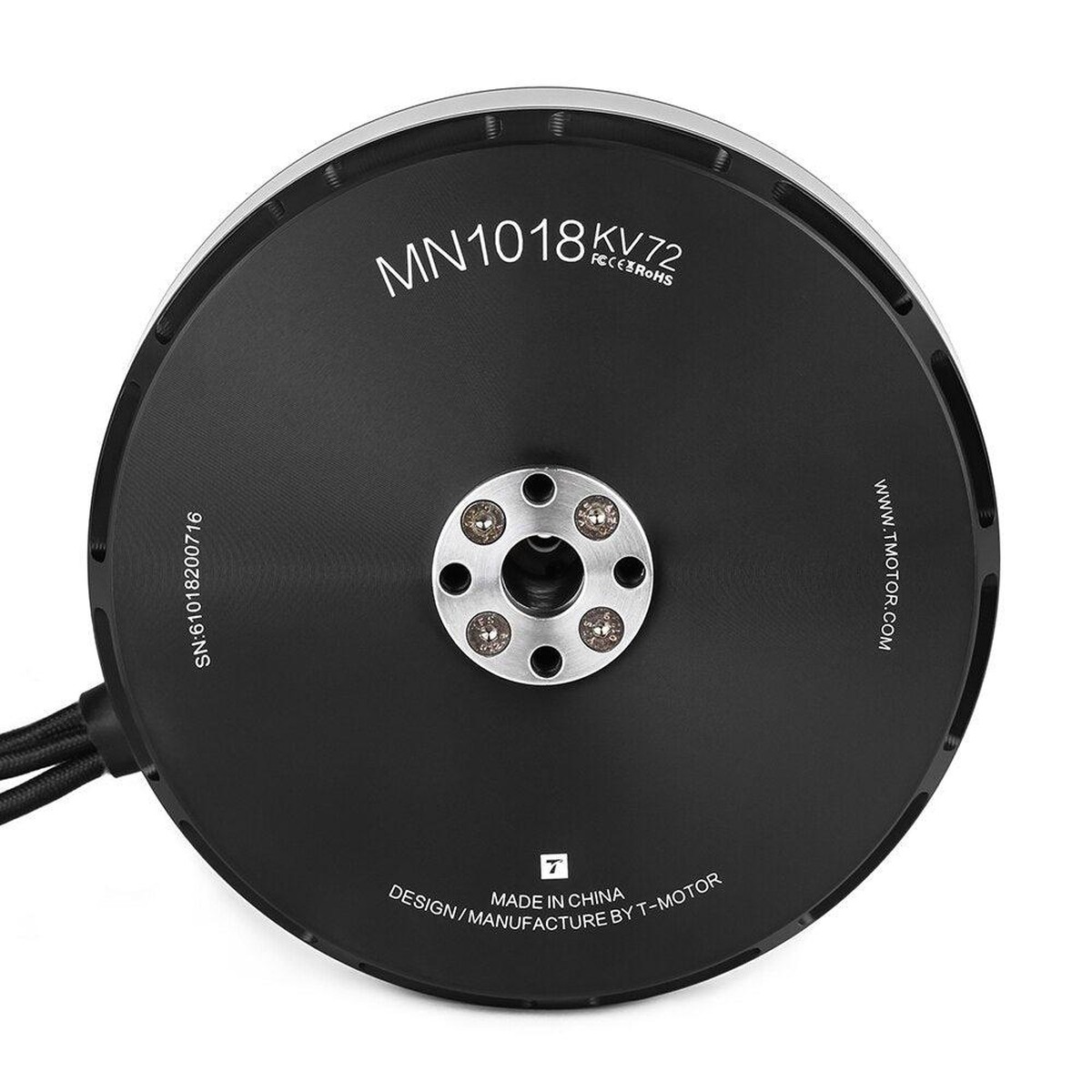 T-MOTOR MN1018 KV72 Brushless Motor – Max Thrust 30KG Heavy Lift All-rounder heat couldness fly fearless fit For Agriculture Drone