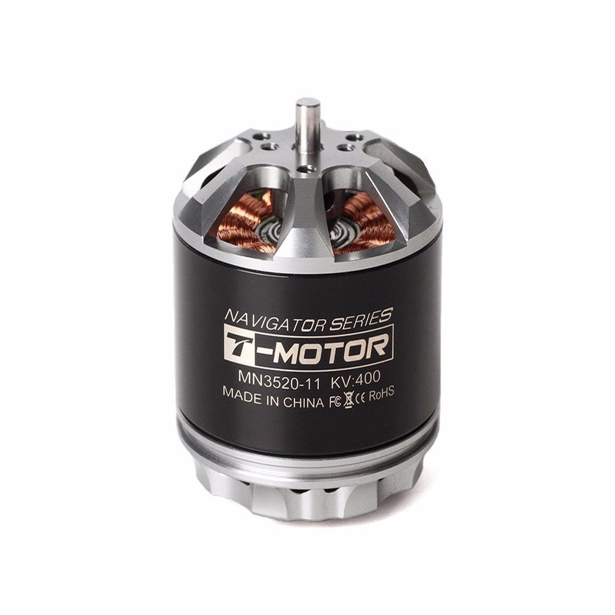T-Motor MN3520-11 KV400 UAV Motor (Navigator MN Series) Brushless Motor, 3.6kg Thrust, 25*25mm Mount