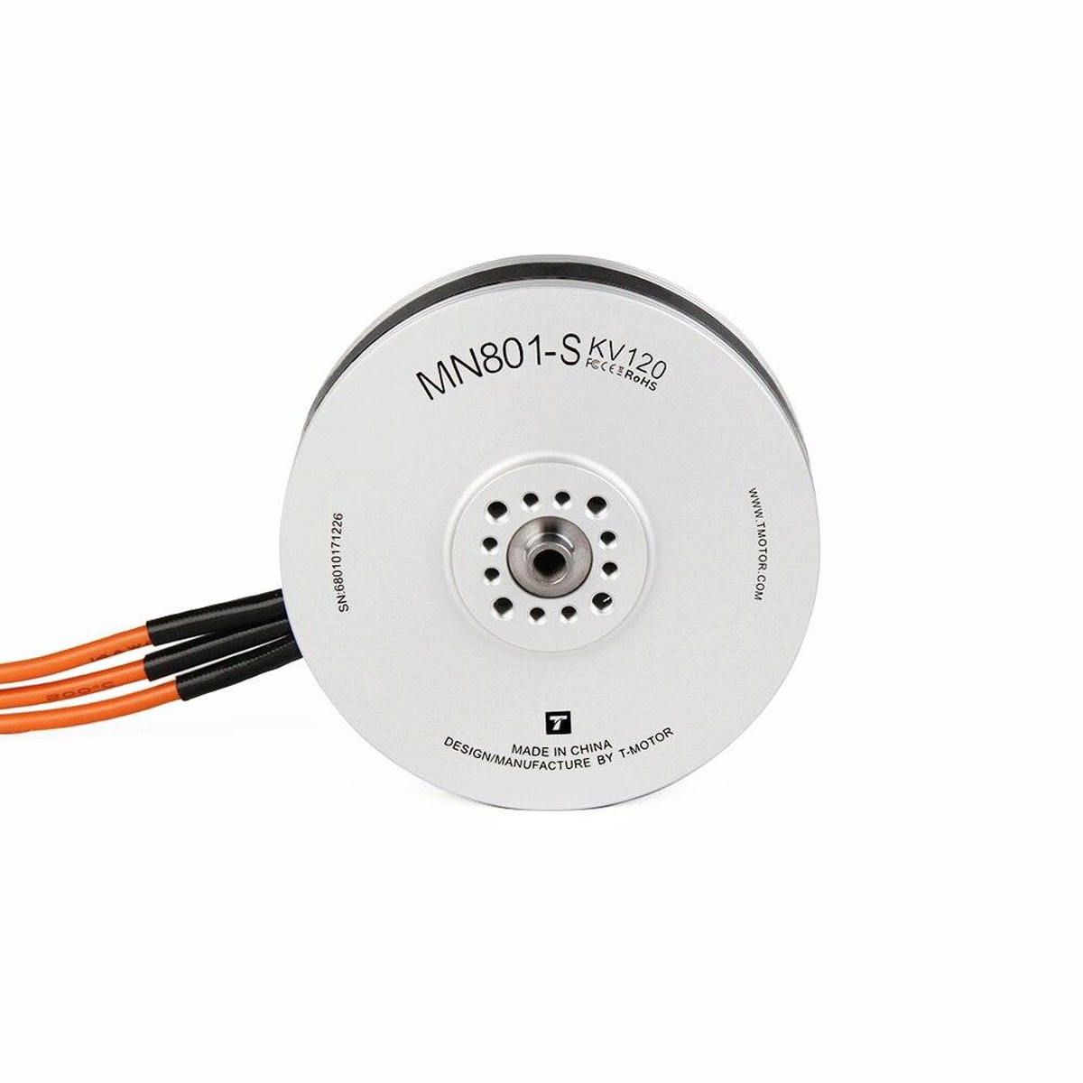 T-motor MN801S KV120 150KV Brushless Motor 12KG+Thrust For VTOL For Multi-rotor Helicopter RC Rotors Quadcopter