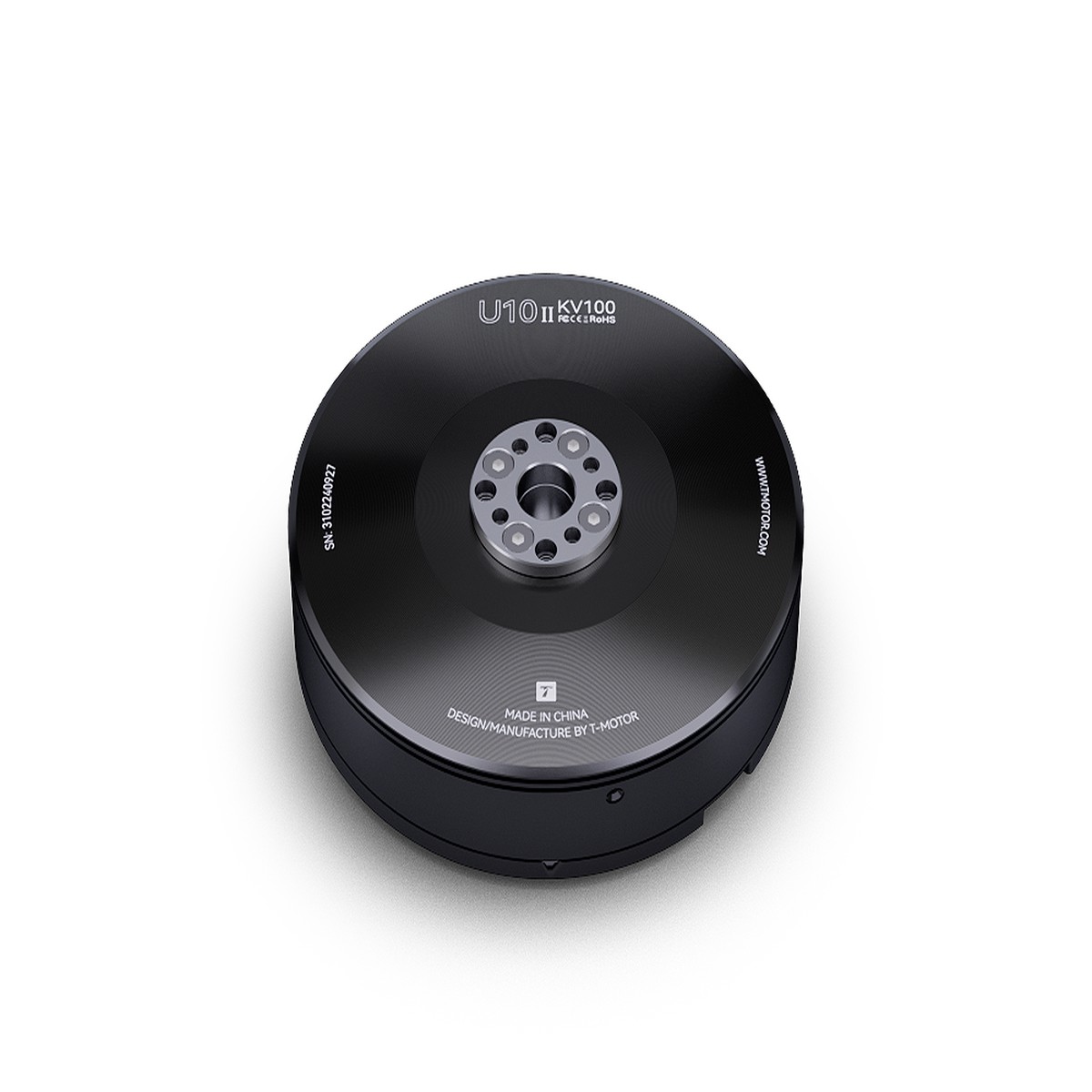 T-Motor U10II KV100 Multirotor UAV Motor – 10.6kg Max Thrust, IP45, 48V, 1500 Flights