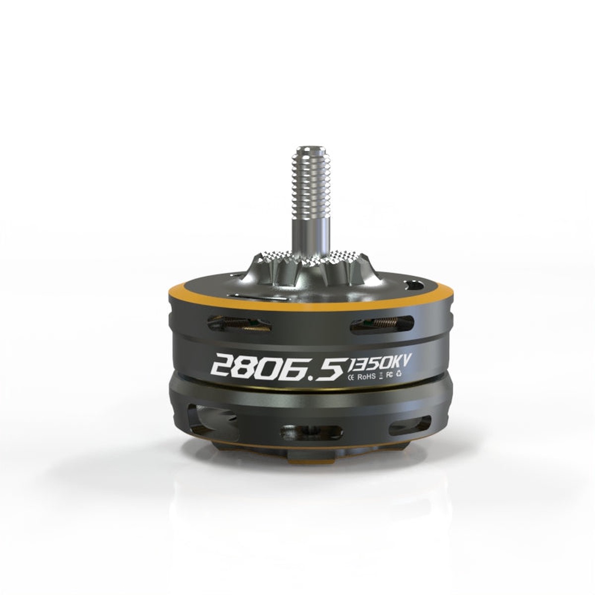 VCI SPARK 2806.5 FPV Drone Motor 1350KV/1500KV – 6S (24V), M5 Shaft, 4xM3 Mount, 18AWG Wire