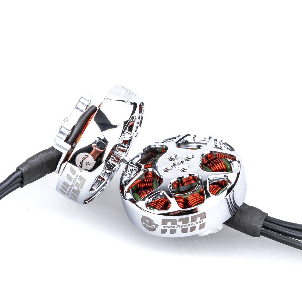 Flywoo NIN 2104 Ultralight FPV Motor (Silver) 1800KV / 3000KV Unibell N52H NSK Bearing