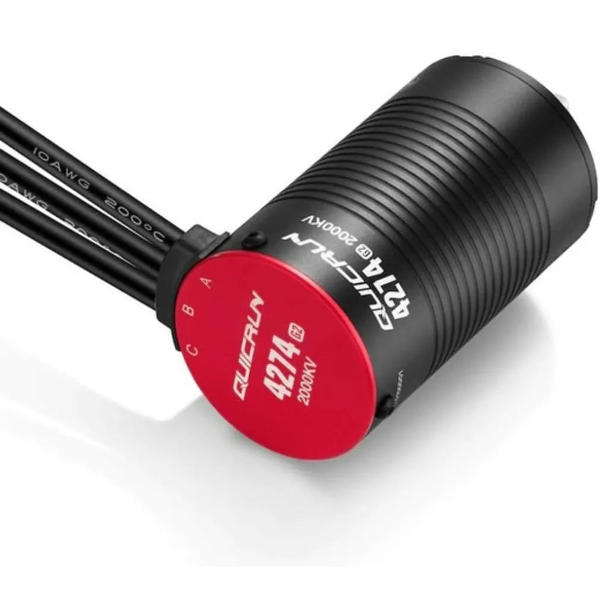 HOBBYWING QUICRUN 4274SL G2 2000KV Sensorless Brushless Motor for 1/8th Truck/Monster Truck, 3-6S