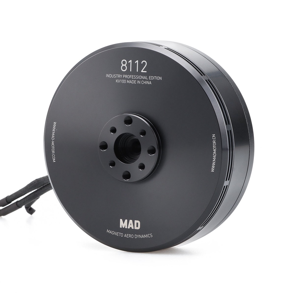 MAD 8112 IPE Drone Motor 100KV 12S Industrial UAV Brushless Motor, IP35, 36N40P, 382g