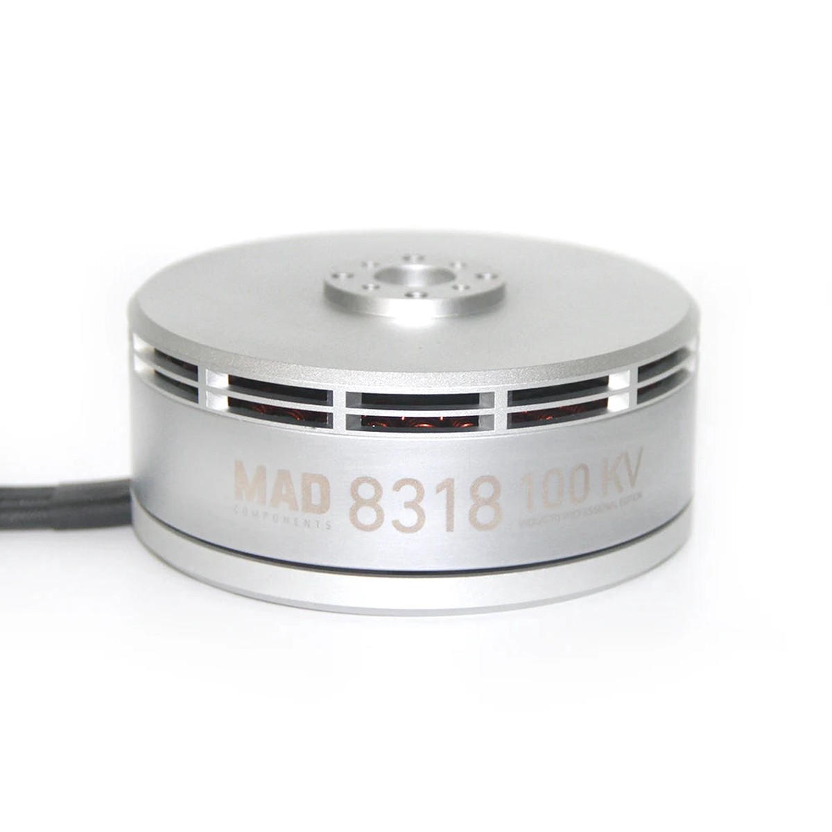 MAD 8318 IPE Agriculture Drone Motor(Silver) – 100KV 120KV 12S Max Thrust 17.5KG Brushless Motor for Heavy Lift