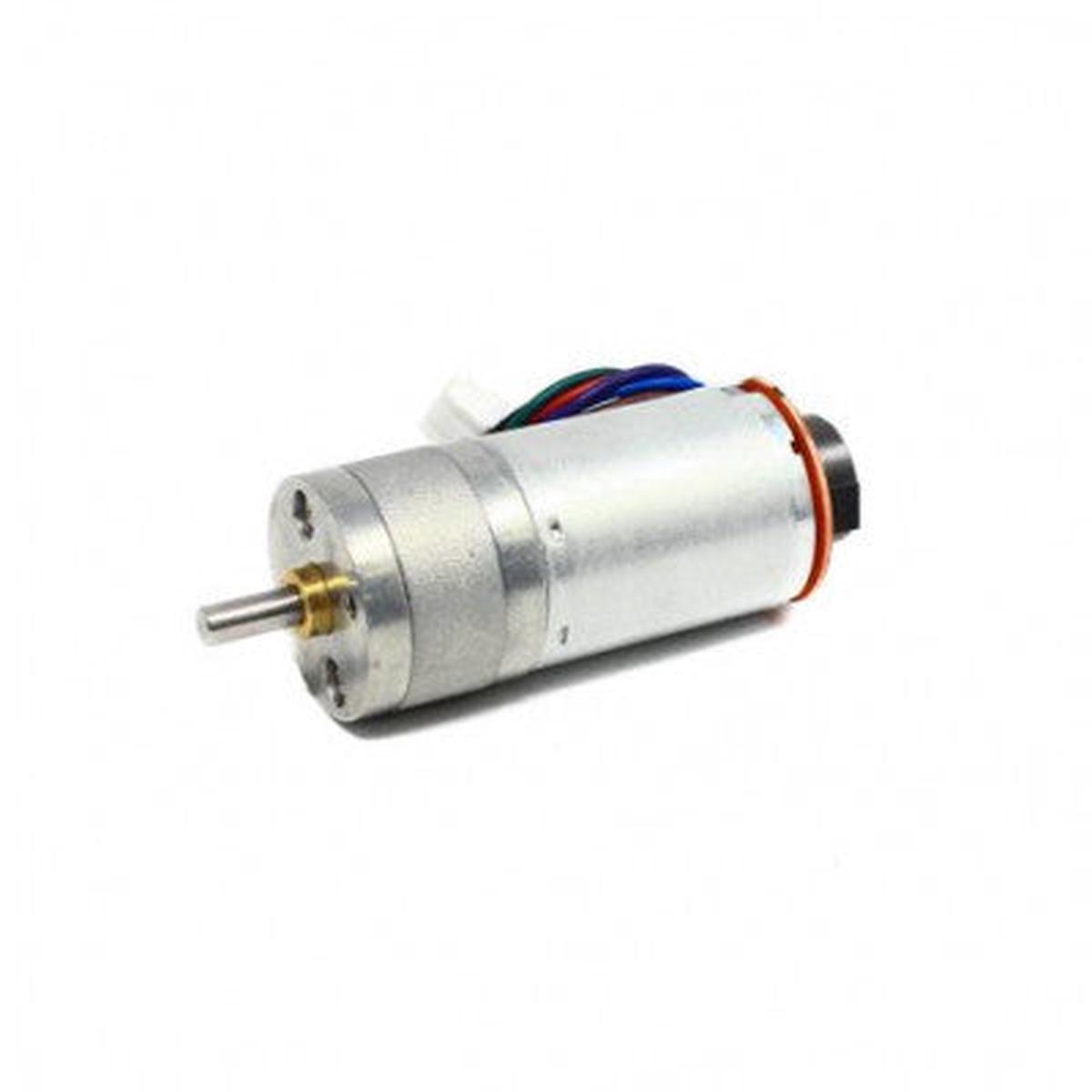 N25 12V 370RPM Metal Gear Motor With Encoder D type