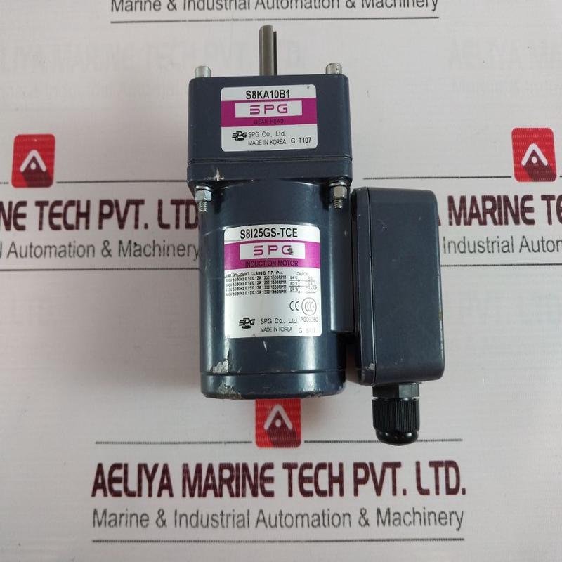 Spg S8i25gs-tce Electric Geared Motor S8ka10b1