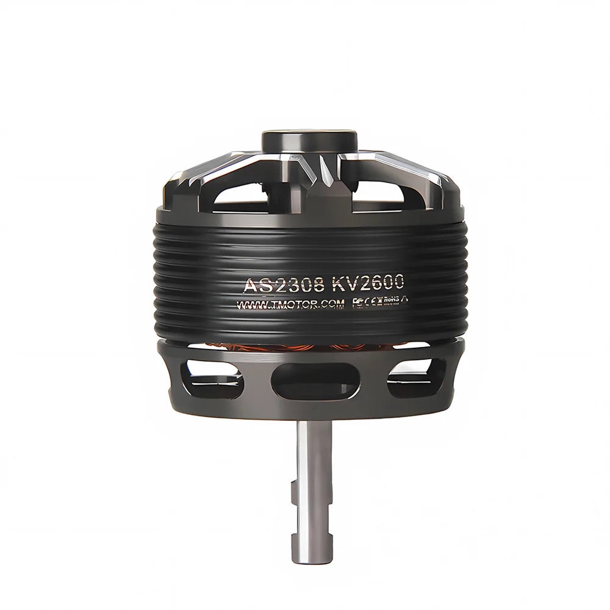 T-Motor AS2308 Long Shaft Brushless Motor for Fixed Wing RC Airplane (KV1450/KV2600, 3S-4S)