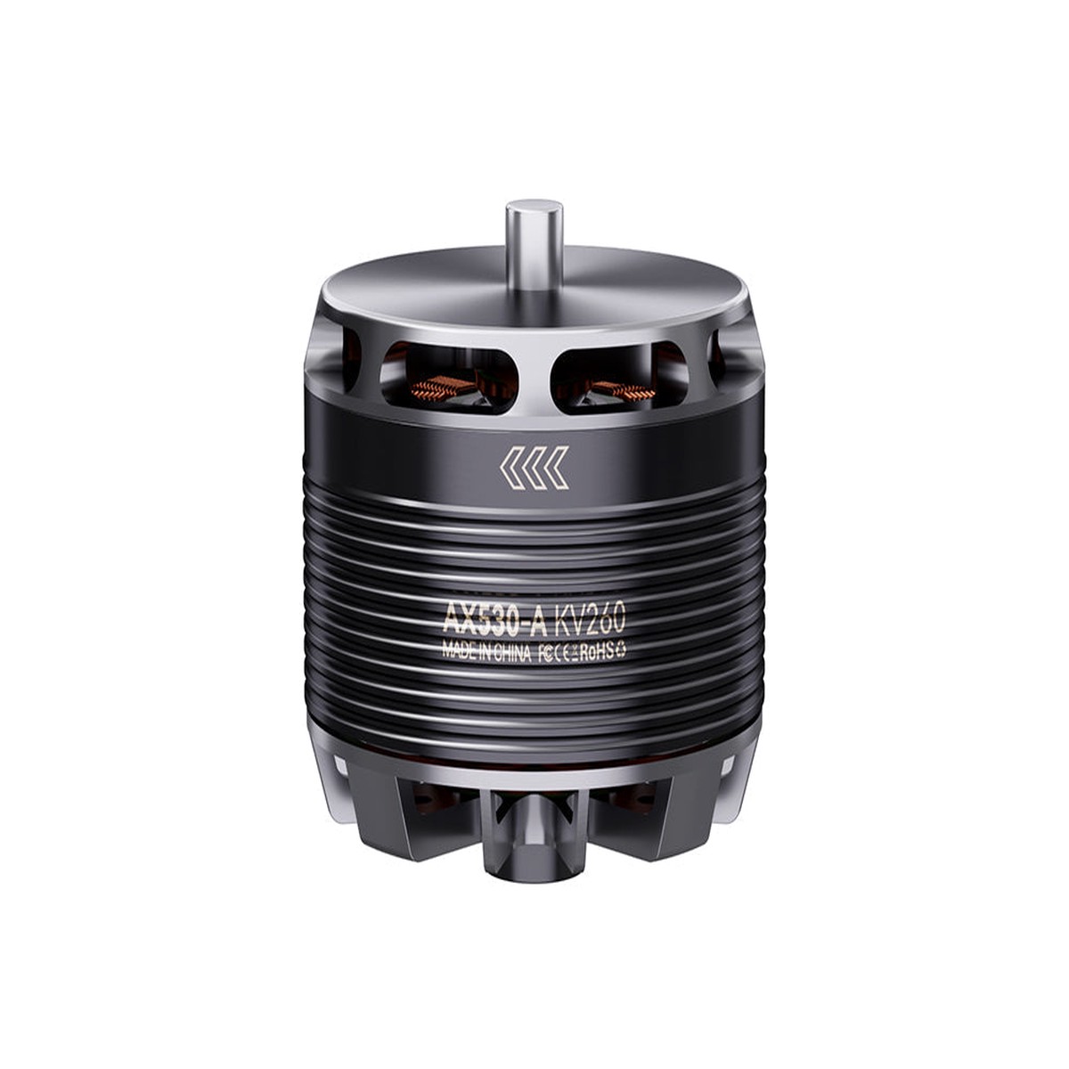 T-Motor AX530-A KV260 Brushless Motor for Fixed-wing Cruise UAVs (12S, 12.7kg Max Thrust)