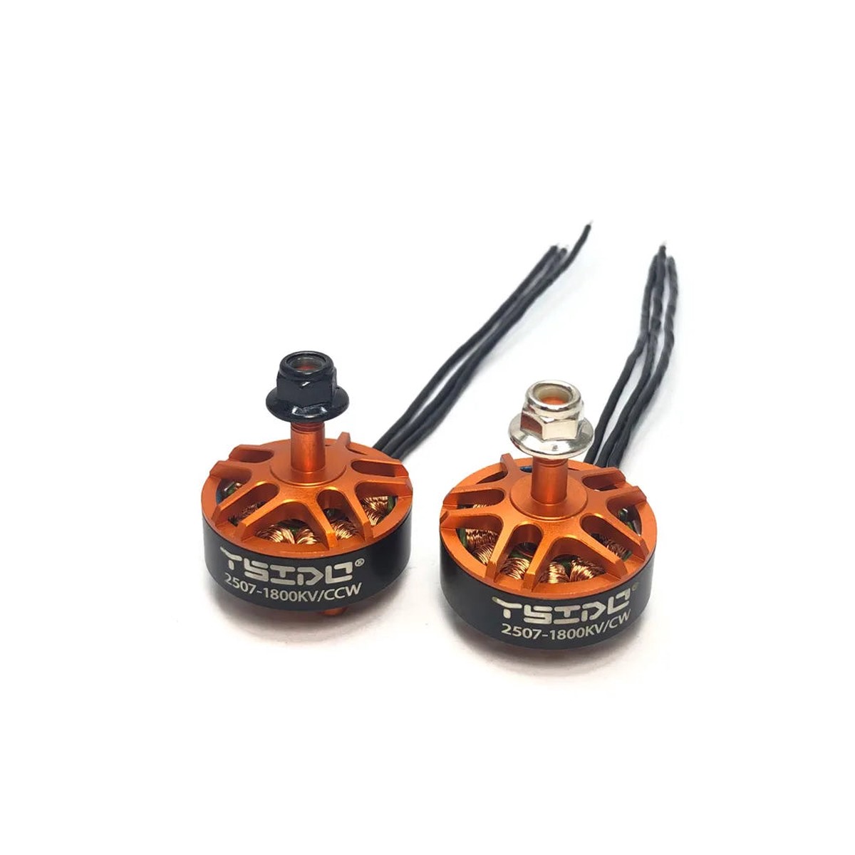 YSIDO 2507 1800KV 36S Brushless Motor with 5mm Shaft for 5-Inch FPV Racing Drones Tyro129 Darwin129 GEPRC