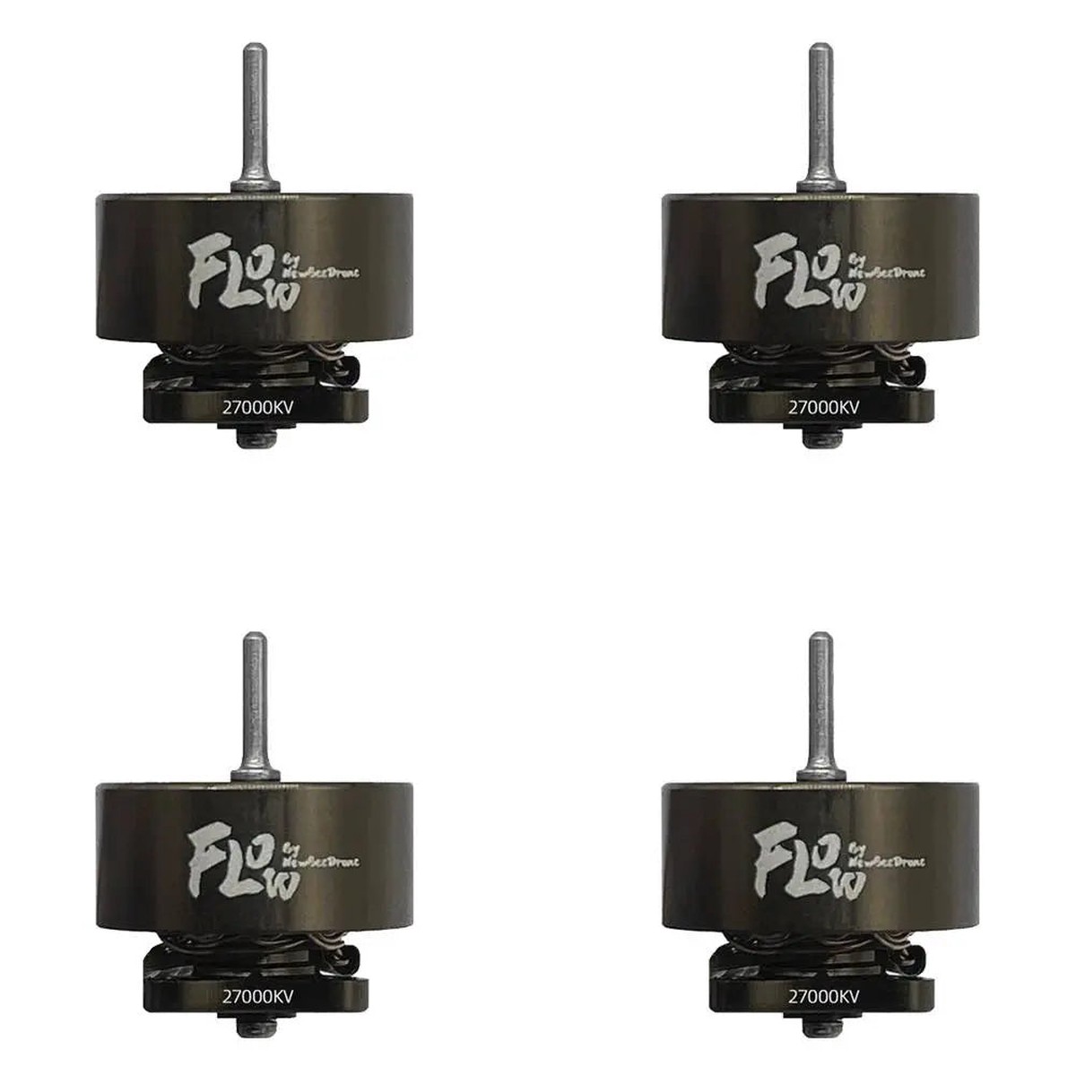 4PCS NewBeeDrone Flow 0802 19000KV / 27000KV Dual Ball Bearing 1S Whoop FPV Motors