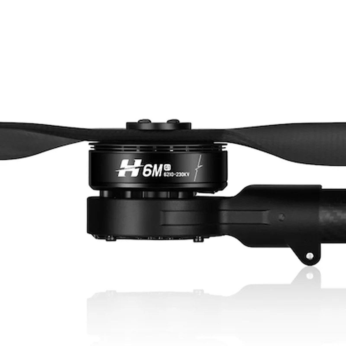 Hobbywing H6M Motor – 12S 130KV 6.5Kg Thrust Integrated Power System With 60A FOC ESC, 22×78 Inch Propeller for 30MM Arm Industrial Drone