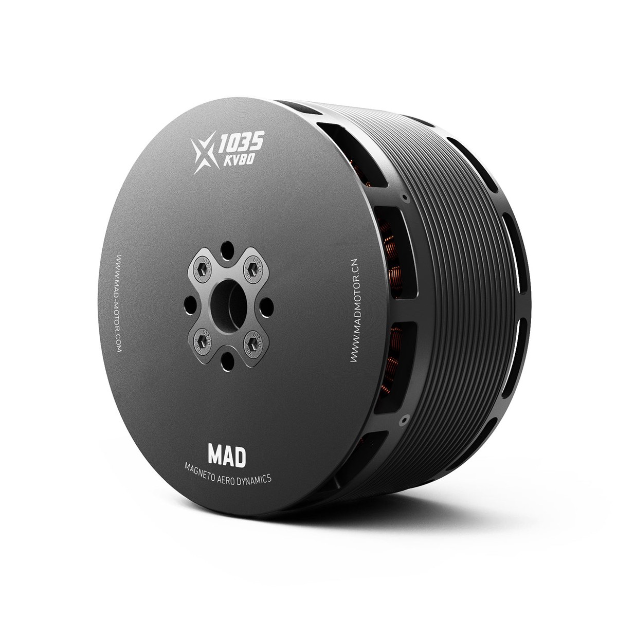 MAD X1035 IPE V1.0 80KV eVTOL Airplane Drone Motor, 24S, 15 Pole Pairs, Rain Protection