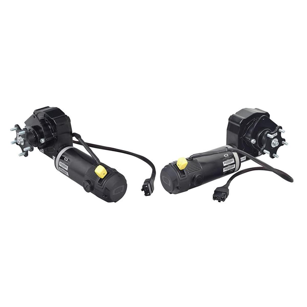 Motor & Brake Assembly with Curtis Connector for the Quantum Q6 Edge 2.0, Q6 Edge 2.0X, & Q6 Edge 3.0