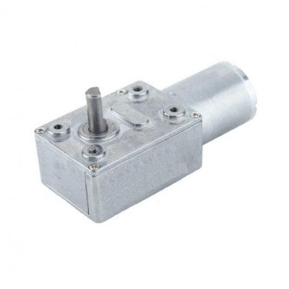 Solid Shaft JGY370 DC12V 95RPM/MIN High Torque Self- locking Strong Wheel Tturbine Worm Reduction Motor
