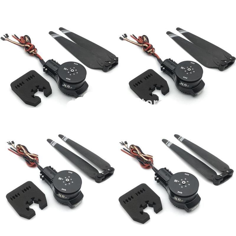 4  Hobbywing X6  10KG 10L EFT E610P  ESC  30mm