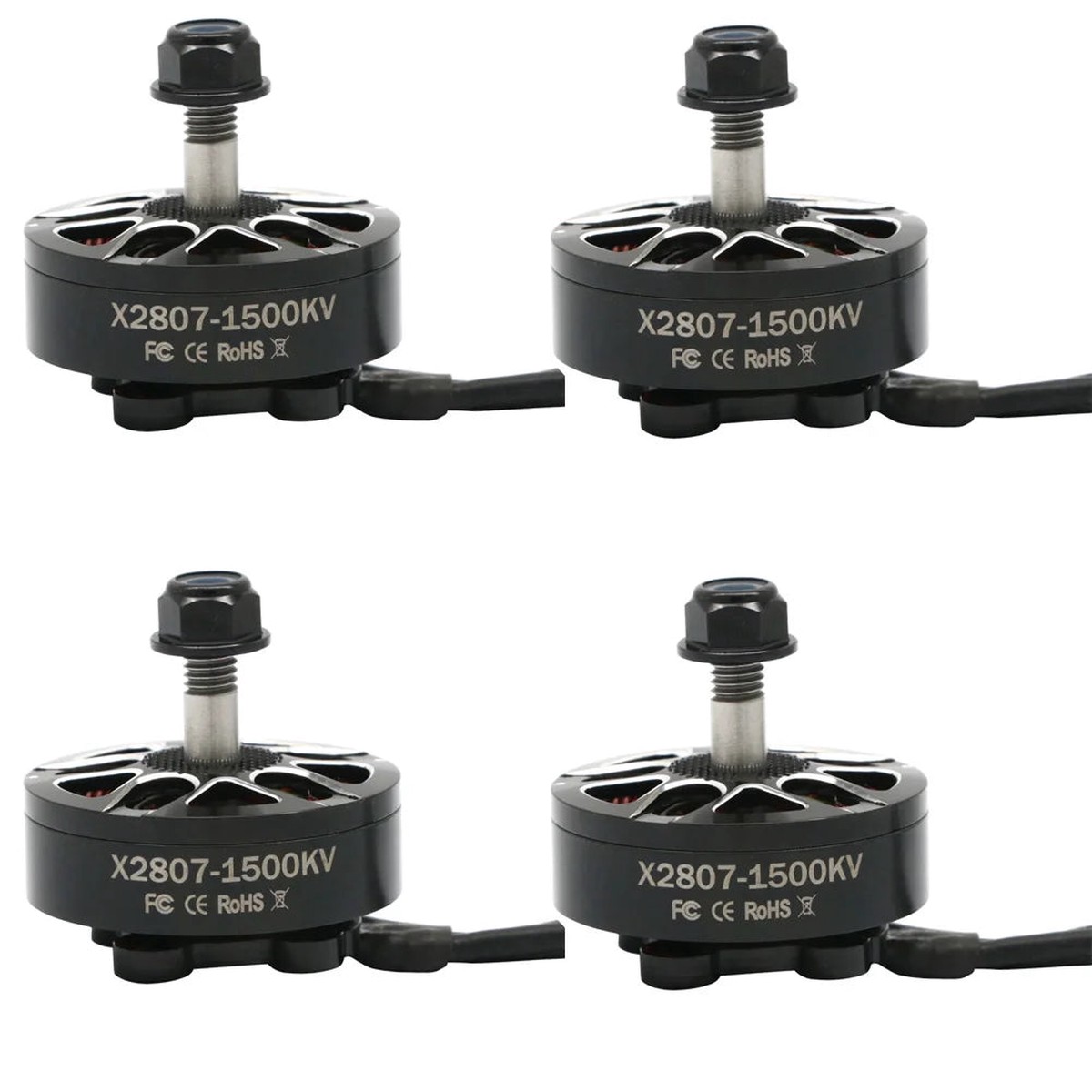 4PCS Uangel X2807 1300KV 1500KV 1700KV Brushless Motors for 6-7 Inch FPV Freestyle Long Range 7 Inch LR7 Drones