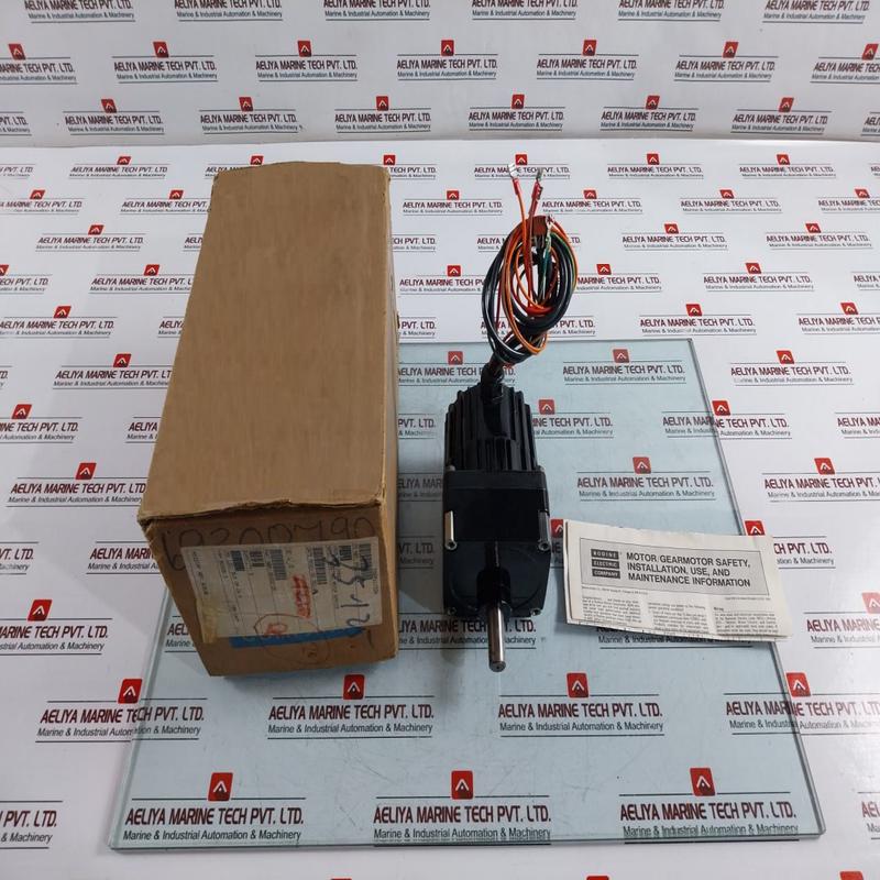 Bodine 34X3BEBL-W2 Gear Motor 24VDC 9.6A 1/5HP 122RPM 46LB-IN