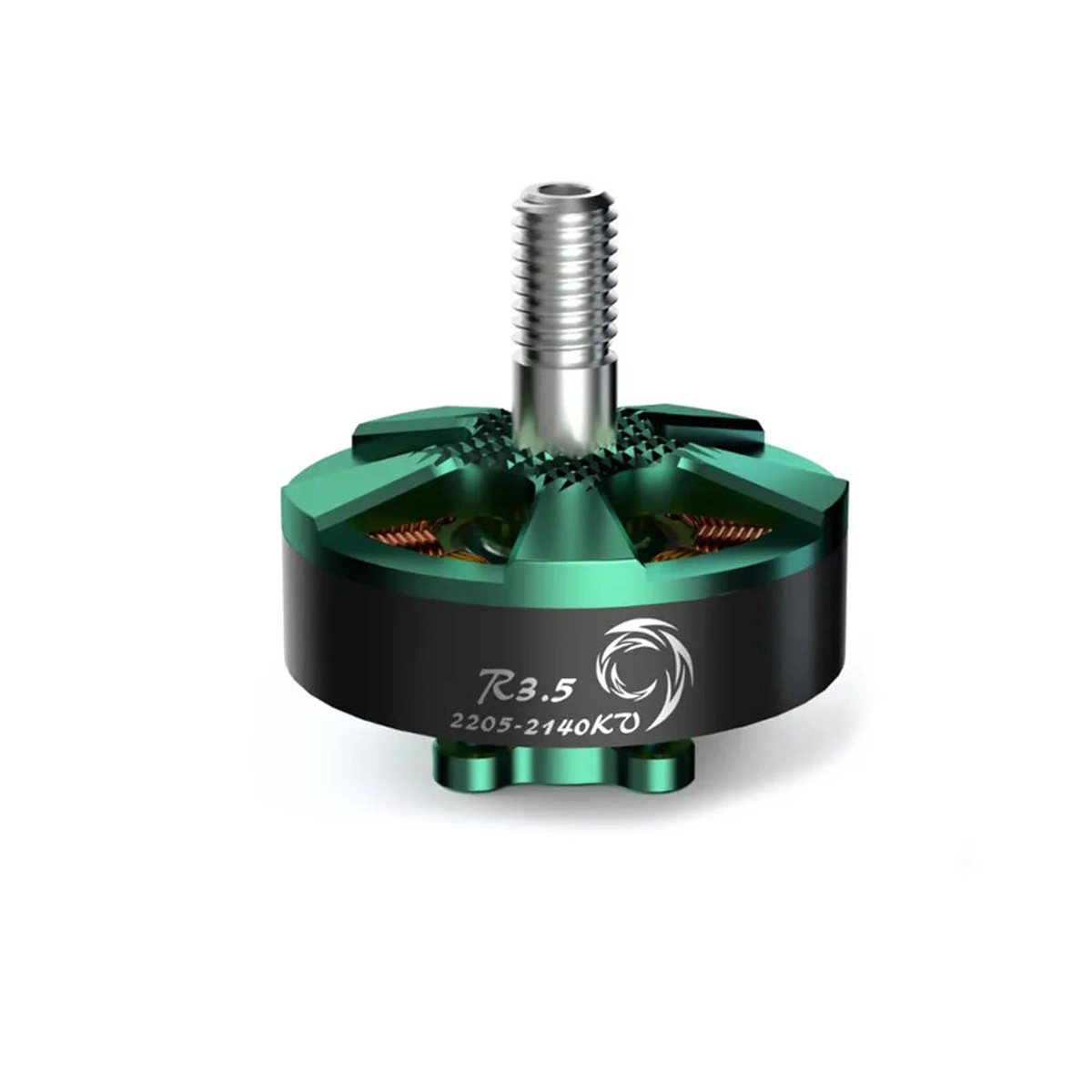 BrotherHobby R3.5 2205 2140KV 6S Brushless Motor with 7075 Aluminum Bell for 3.5-Inch CineWhoop FPV Drones