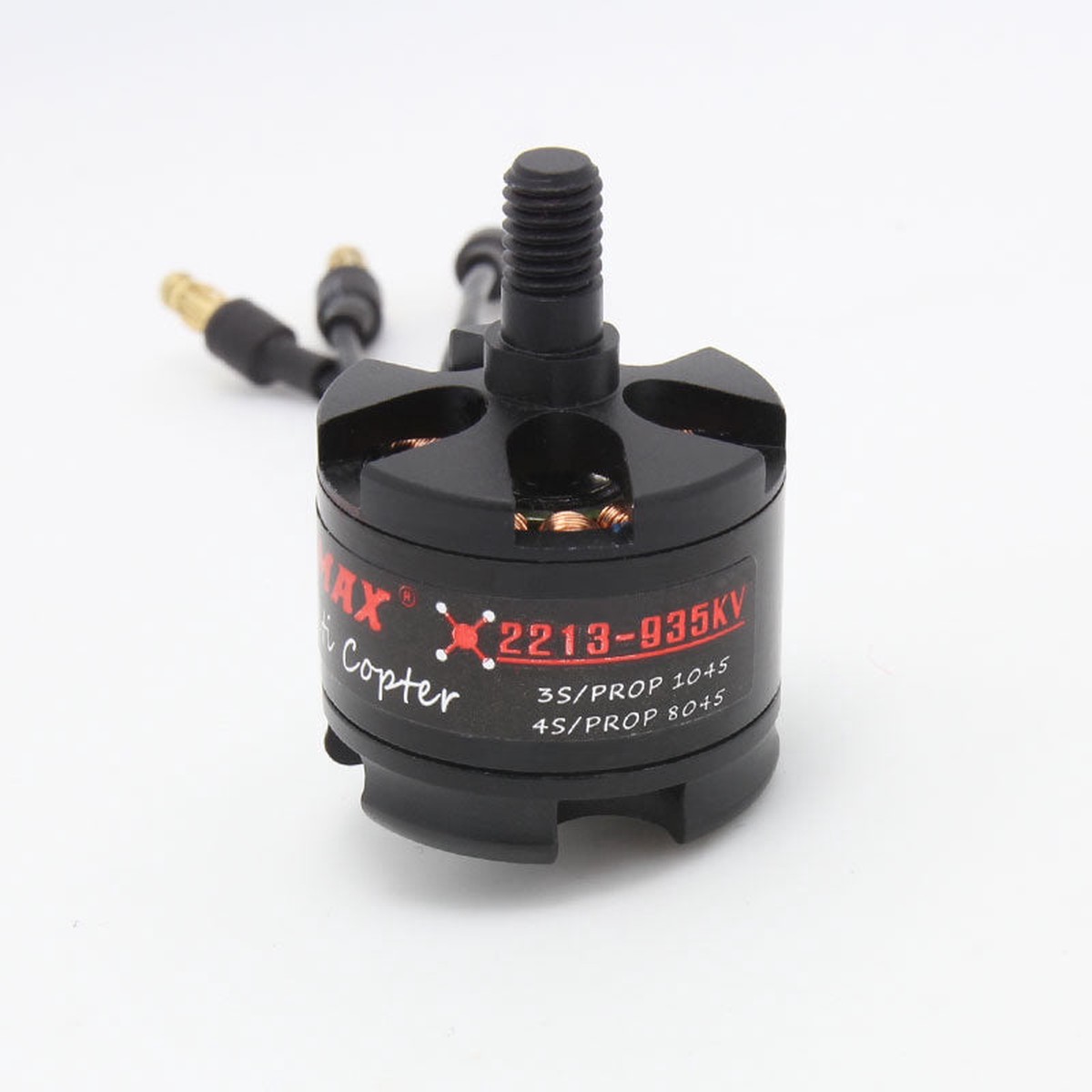 EMAX MT2213 935KV Multicopter Motor with 1045 Prop Combo, 3S/4S Pairing, 18A ESC, 860g Thrust