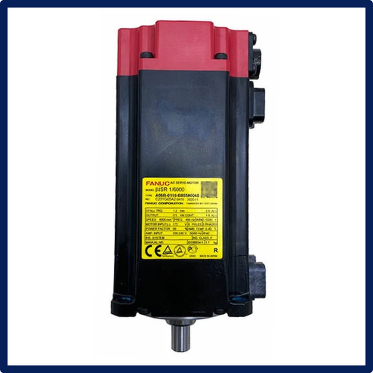 Fanuc – Motor | A06B-0116-B855#0048 | New | In Stock!