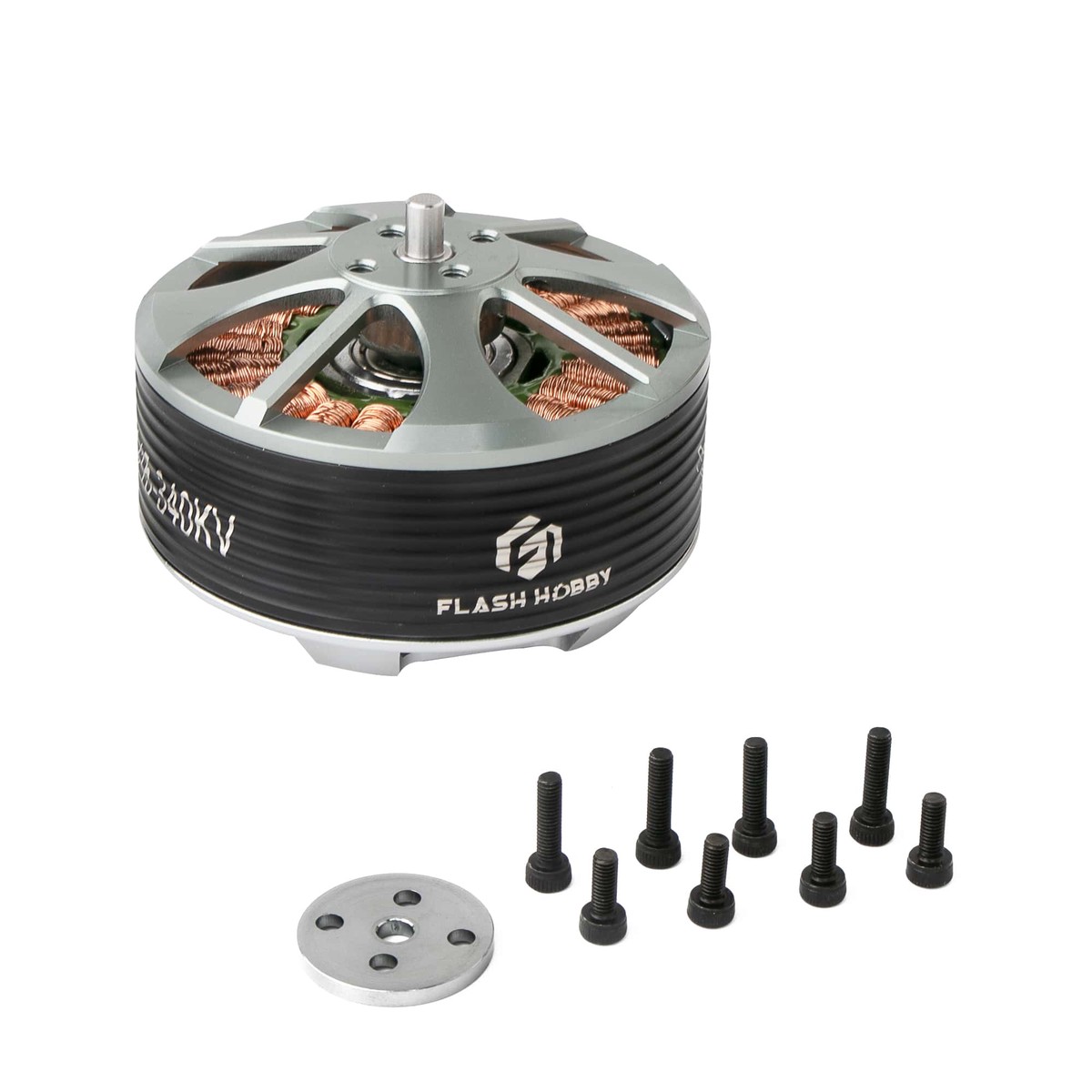 Flashhobby 5215 340KV Brushless Motor, 60x35mm, 5mm shaft, 24N22P, NMB/NSK bearing
