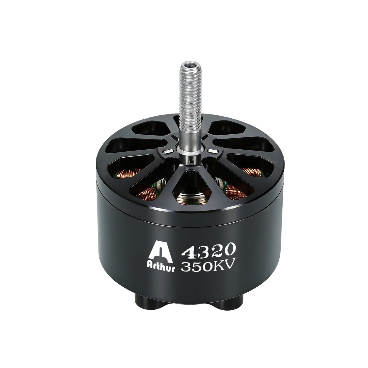 Flashhobby A4320 350KV Brushless Motor 12N14P, 432W, 3030mm M4 Mount, 318g, 16AWG 600mm