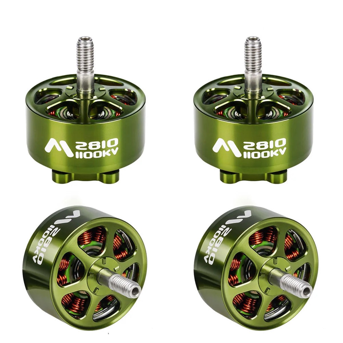 Flashhobby Mars M2810 1100KV 3-6S Brushless Motors (4PCS) for FPV Freestyle Long Range DIY Drones