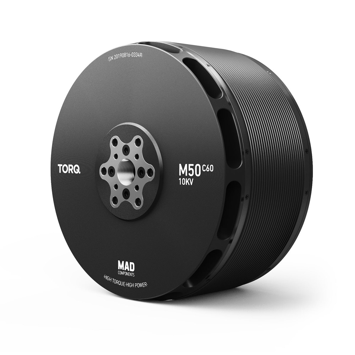 MAD M50C60 PRO IPE Manned Motor 10KV – 5060 kgf sustained thrust, 123 kgf max, 100S