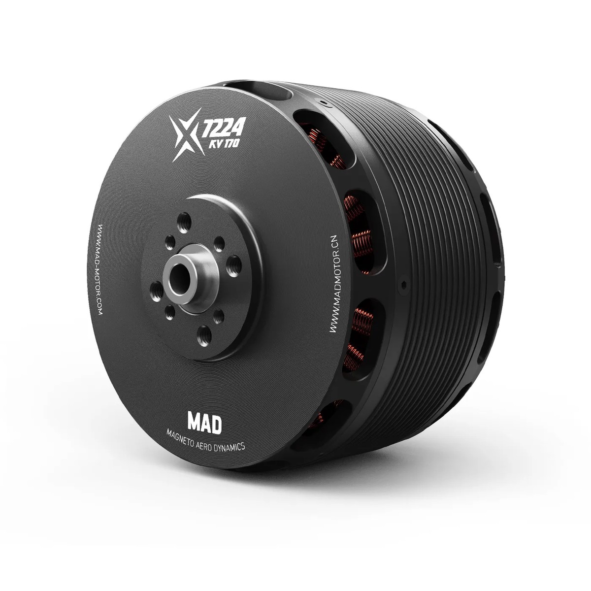 MAD X7224 IPE V2.0 eVTOL Airplane Drone Motor, IP35, 170KV/190KV, 15.5 kgf Max Thrust