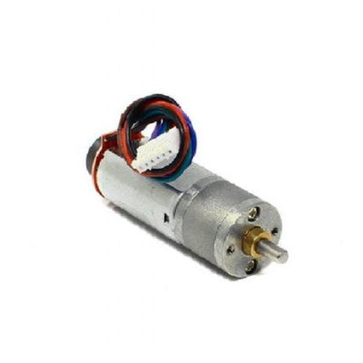 N20 12V 52RPM Metal Gear Motor With Encoder D Type Shaft