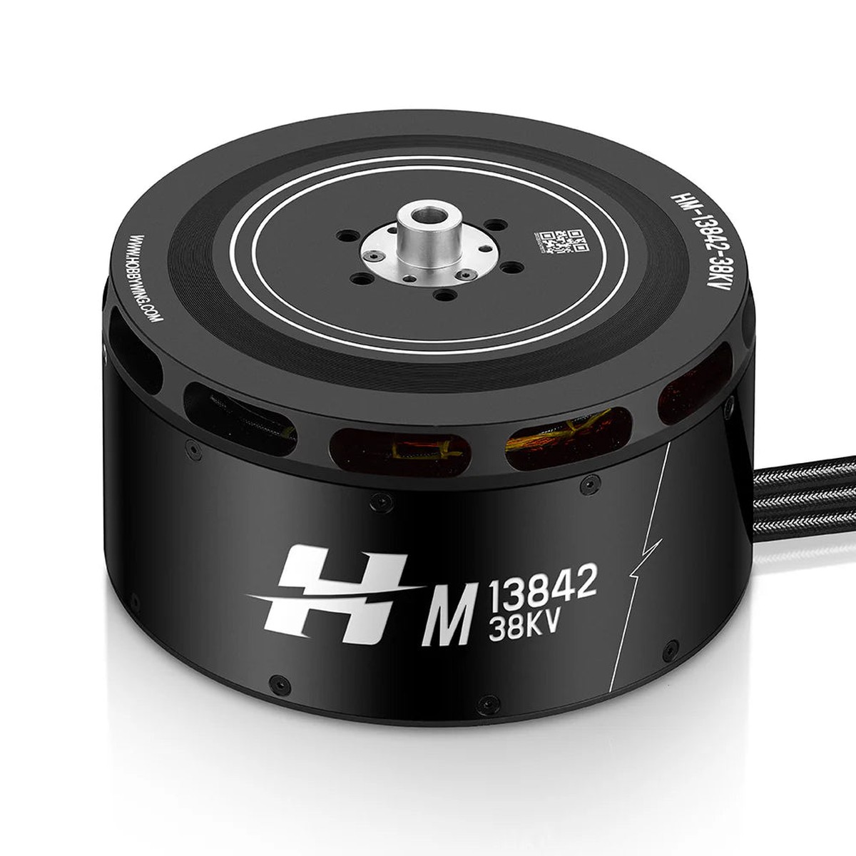 Hobbywing M13842 34KV/38KV HP Brushless Motor 105kg/108kg Thrust for 24S Heavy-Lift Industrial UAV Drones