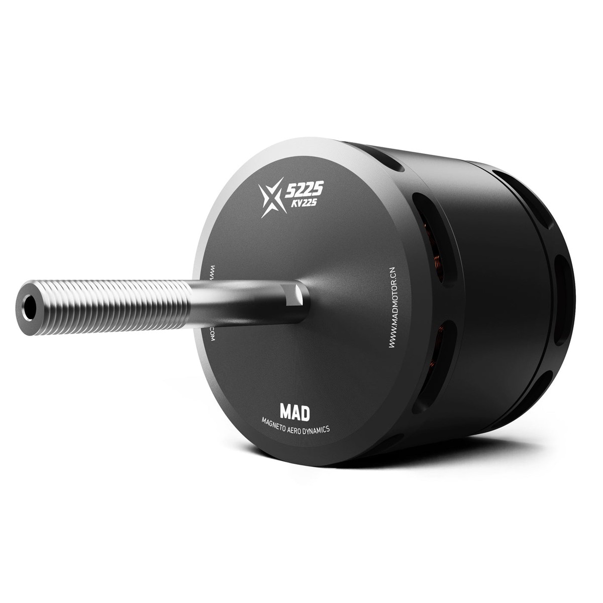 MAD X5225 Long Shaft IPE 225KV eVTOL Airplane Drone Motor IP35, 12S LiPo, 60x111mm, 10.2kgf, 2877W